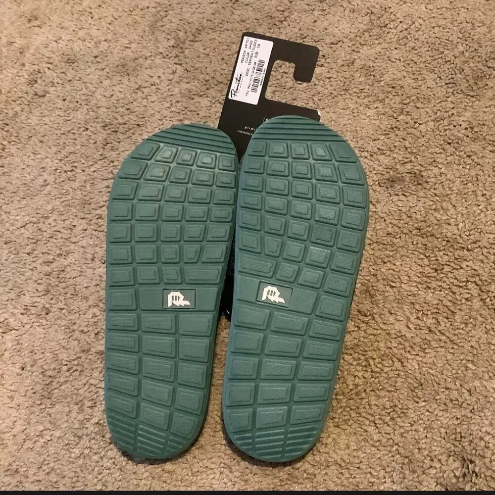 Primitive x Naruto Serpent Slides Sage Green Anime Mens Size‎ 5